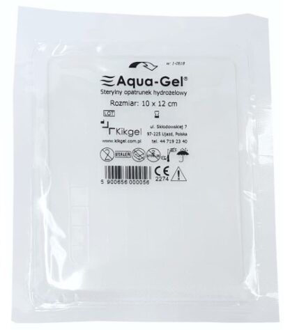 Opatrunek hydrożelowy AQUA GEL 10 x 12 cm