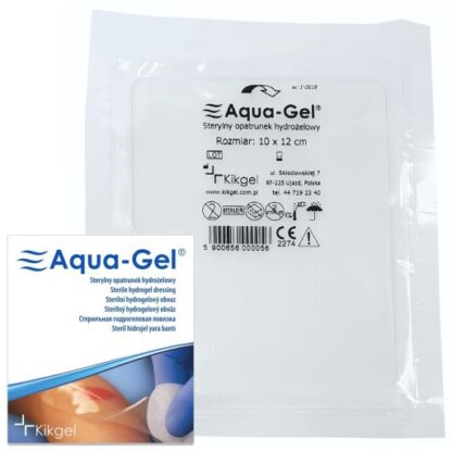 Opatrunek hydrożelowy AQUA GEL 10 x 12 cm