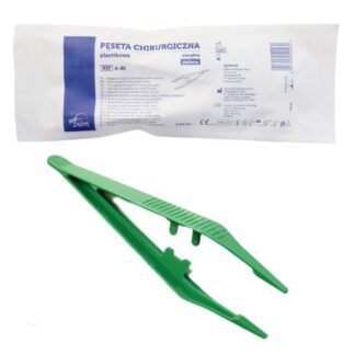 Pęseta chirurgiczna sterylna ZARYS 13 cm