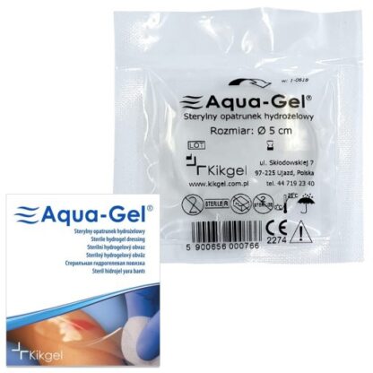 Opatrunek hydrożelowy AQUA GEL Ø 5 cm