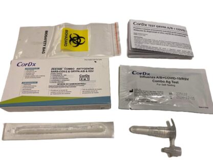 Test COVID-19, Grypa typu A/B, RSV CorDx combo 4 w 1