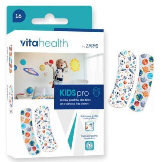 Zestaw plastrów dziecięcych dla chłopca VitaHealth Zarys - 16 szt.