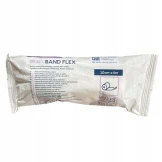 Bandaż elastyczny, opaska tkana podtrzymująca elastoBand FLEX Zarys 10 cm x 4 m