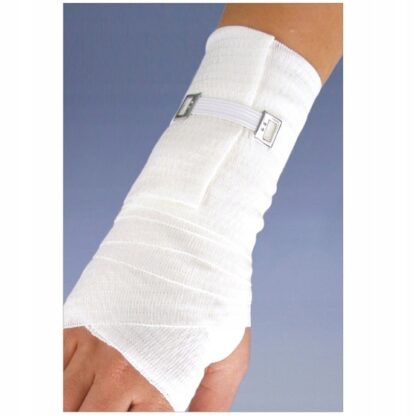 Bandaż elastyczny, opaska tkana podtrzymująca elastoBand FLEX Zarys 12 cm x 4 m