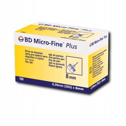 Igły do penów BD MICRO-FINE 30 g x 8 mm - 100 szt.