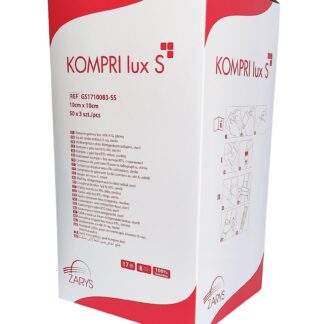 Kompresy gazowe jałowe Kompri Lux S 10 x 10 cm 150 szt.