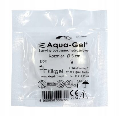Opatrunek hydrożelowy AQUA GEL Ø 5 cm