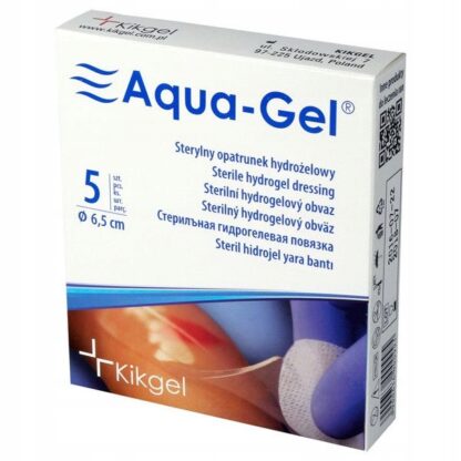 Opatrunek hydrożelowy AQUA GEL Ø 6,5 cm