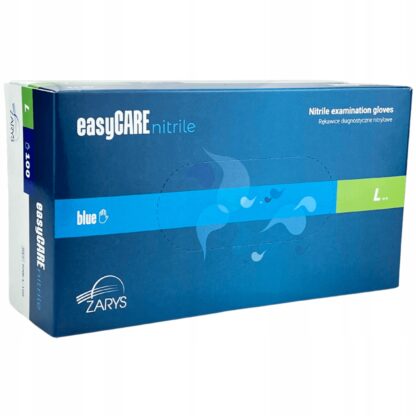 Rękawiczki nitrylowe bezpudrowe EASYCARE L 100 szt.