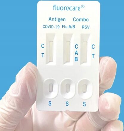 Test Covid-19, grypa A/B, RSV, FLUORECARE combo 4 w 1