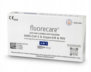 Test Covid-19, grypa A/B, RSV, FLUORECARE combo 4 w 1