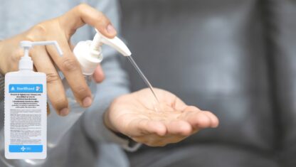 Płyn do dezynfekcji rąk i skóry z pompką - Sterillhand 1l