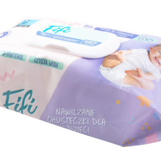 Chusteczki nawilżane FiFi Wipes 1 x 80 szt. dla niemowlaka
