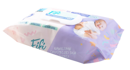 Chusteczki nawilżane FiFi Wipes 1 x 80 szt. dla niemowlaka