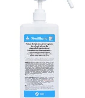 Płyn do dezynfekcji rąk i skóry z pompką - Sterillhand 1l