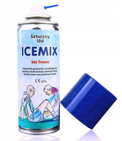 Spray medyczny chłodzący zamrażacz IceMix 400 ml